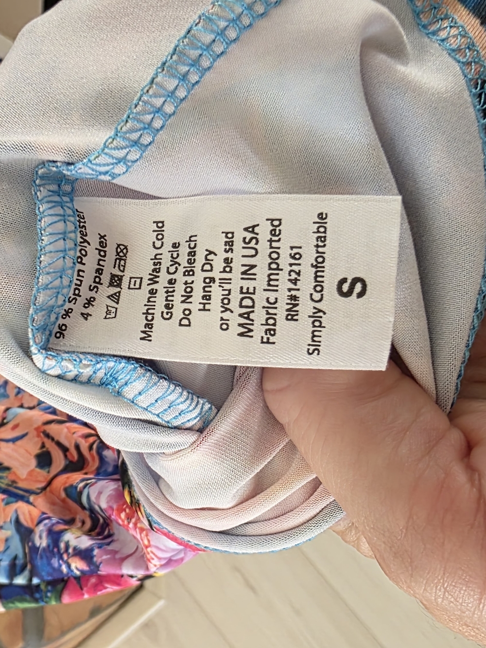 LuLaRoe Small Floral Maxi Skirt in Multicolor - Picture 2 of 3